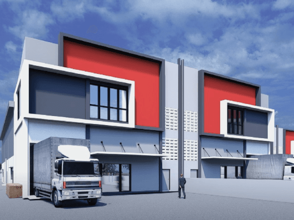 Semi-Detached Factory at Bukit Minyak For Sale (M21-P2-4)