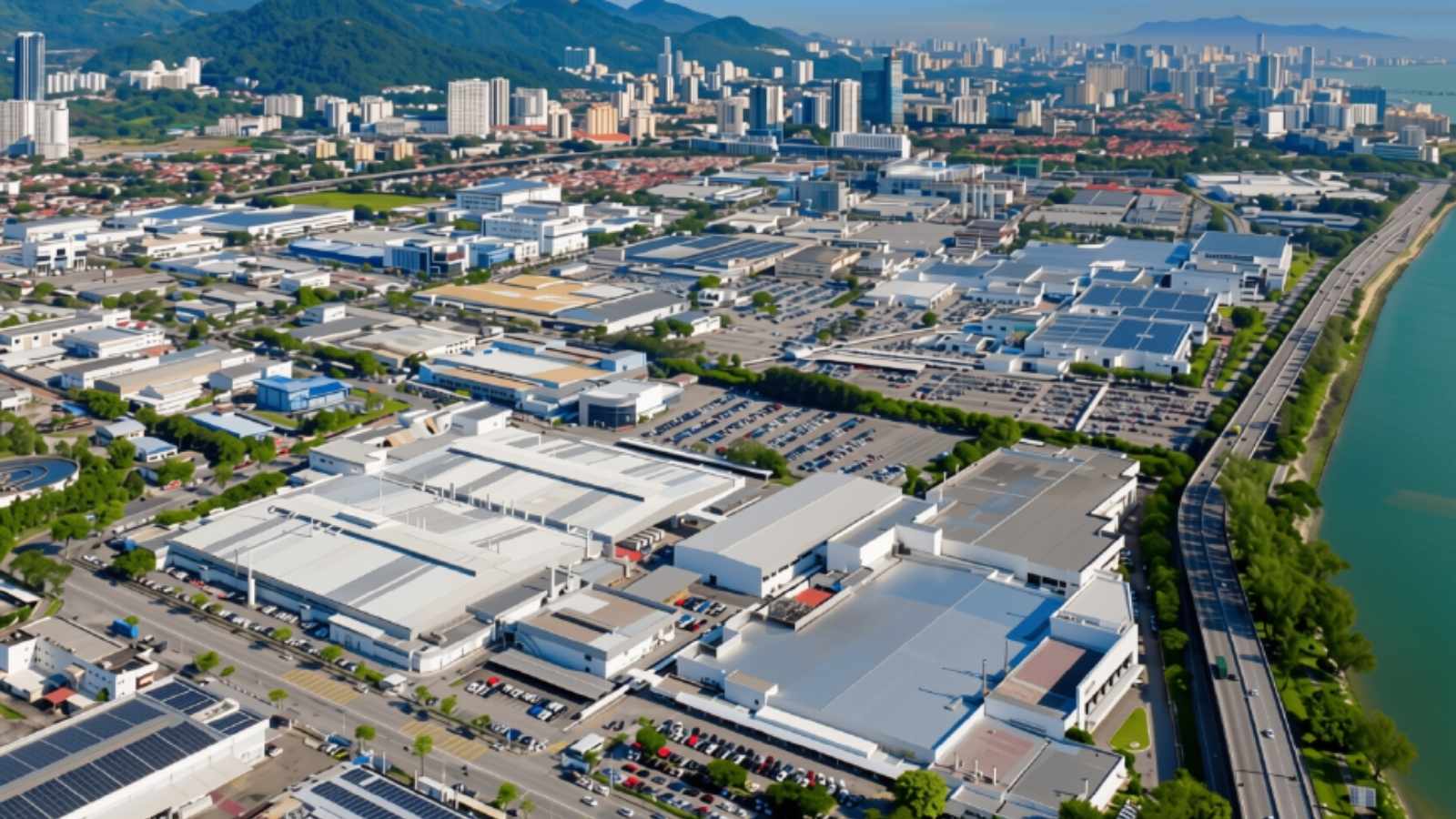 Bayan Lepas industrial area, Penang